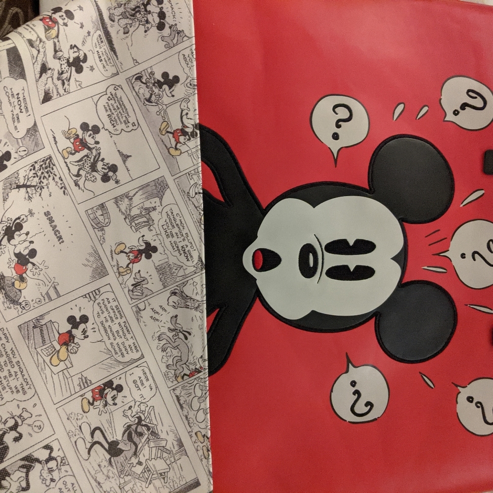 Micky Mouse comic strip bag